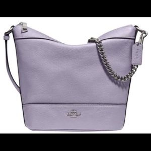 COACH Paxton Chain Leather Cross Body Bag